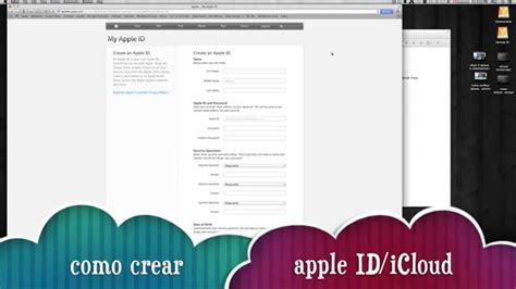 Para acceder a los servicios de apple, como itunes, apple store y icloud, es necesario tener un id de apple. Como crear un Apple ID / iCloud tutorial sin tarjeta de ...
