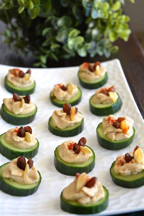Best vegetarian appetizers finger food from 6 ve arian finger food ideas for the picky eater mr.source image: Cucumber Hummus Canapé -My Signature Dish | Recipe | Vegan ...
