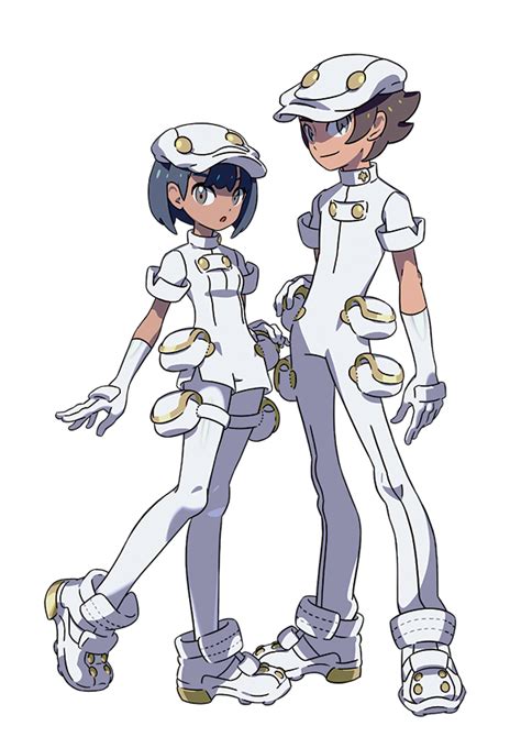 Aether Foundation Female And Male Employee Pokémon Sun And Moon Pokemon