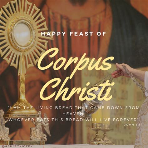 Happy Feast Of Corpus Christi