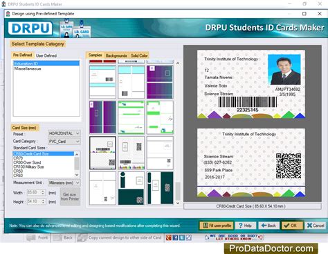 Id cards design software provides preview facility of crafted faculty. ID Card Maker Software for Schools - Make student ID cards ...