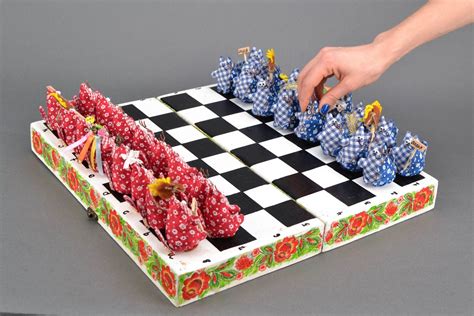 Buy Unique Designer Chess Set 2214296 Handmade Goods At Madeheartcom