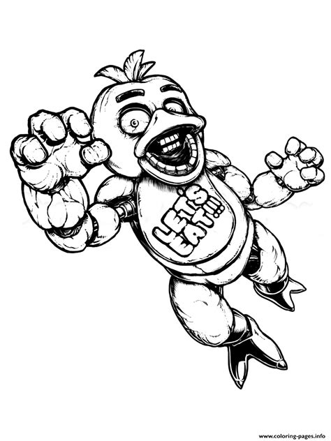 Five Night At Freddys Coloring Pages