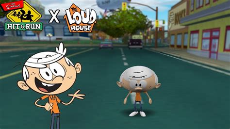 Lincoln Loud The Loud House The Simpsons Hit And Run Mod Youtube