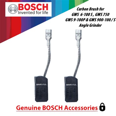 Bosch Original Carbon Brush For Gws S Gws Angle Grinder Gws