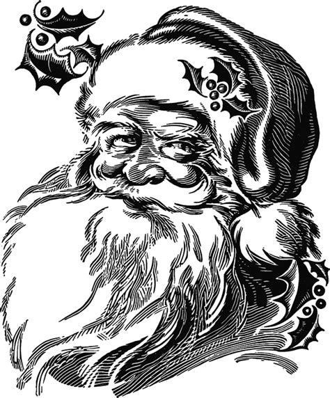 Santa Claus Christmas Parties December Santa Claus Drawing