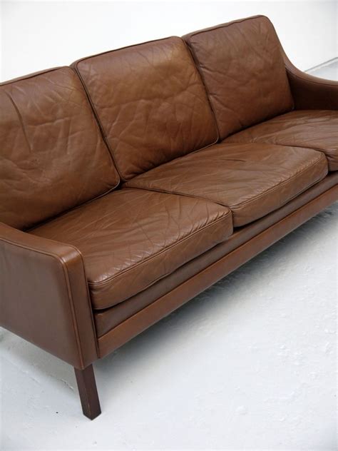 House of denmark now has the largest and most exclusive collection of modern and contemporary furniture in the midwest. Thams Denmark - Petite Three Seat Leather Sofa - two ...
