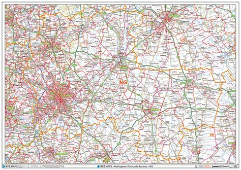 Nottingham Postcode Map Gadgets 2018