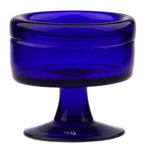 Erik Höglund Boda Sweden Signed Cobalt Blue Studio Work Glass Vase For