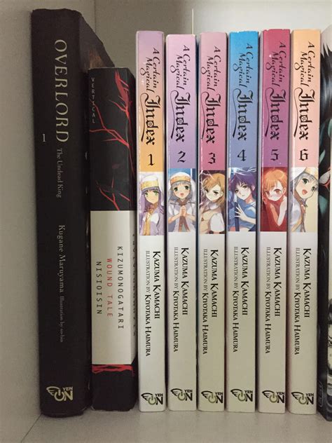 Here Is My Small Light Novel Collection Does Anyone Have Any