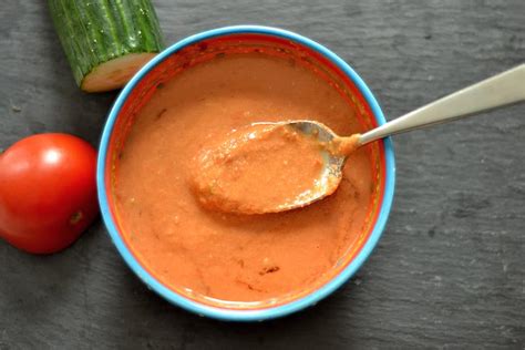 Real Spanish Gazpacho Wholesomelicious
