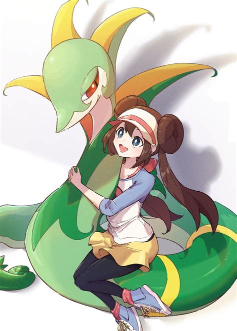 Rosa And Serperior Pokemon And 1 More Drawn By Anidf Danbooru