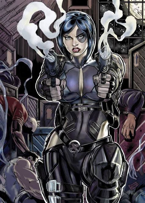 Domino Domino Marvel Marvel Comics Art Female Comic Characters