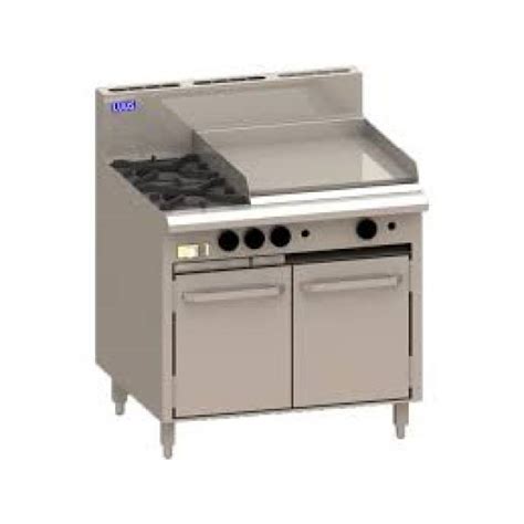 Luus Open Burner Mm Bbq With Gas Oven Range Practical Products