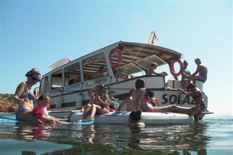 Balade en bateau autour de l île de Barón La Manga