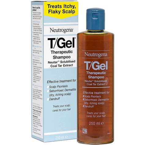 Neutrogena Tgel Therapeutic Shampoo Treat Itchy Flaky Scalp 250ml