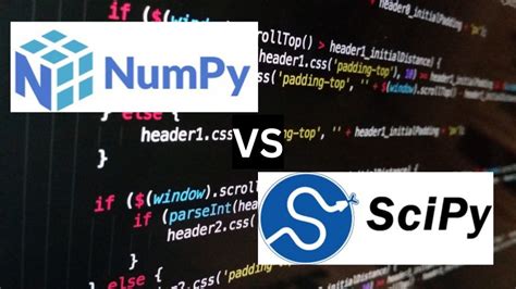 Differentiation Of Numpy And Scipy Audvik Labs