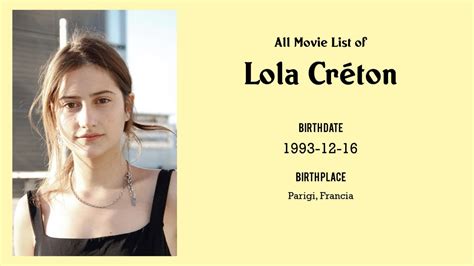 Lola Cr Ton Movies List Lola Cr Ton Filmography Of Lola Cr Ton Youtube