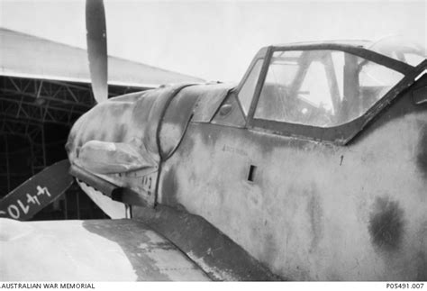 Close Up Detail Of The Canopy And Forward Section Of A German