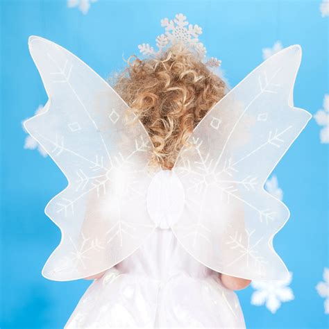 Discounted Snowflake Fairy Wings Costume Fairy Wings Costume Fairy