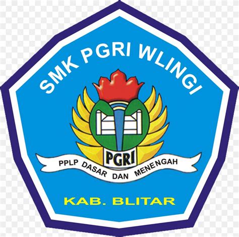 Smk Pgri Wlingi Logo Vocational School Png 1212x1202px Logo Area