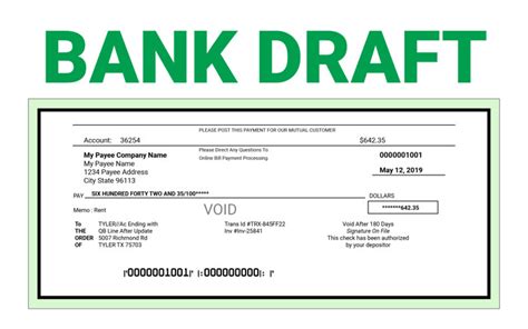 What Is A Bank Draft And How Does It Work Answers To All Your