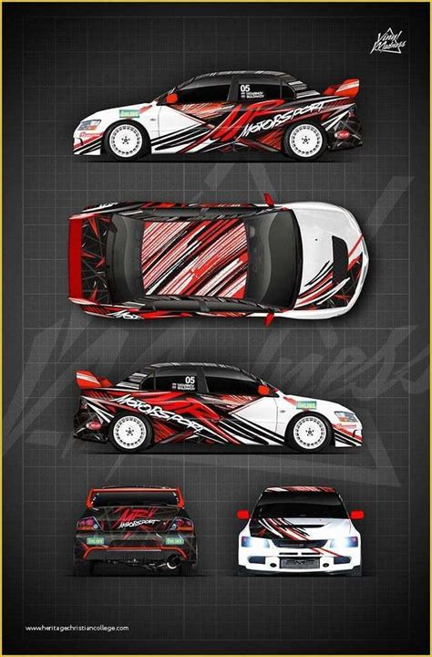 Free Vehicle Templates For Car Wraps Of Drawn Race Car Stock Car Pencil