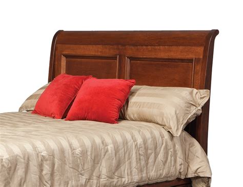 Classic King Sleigh Headboard 30 8014 By Daniels Amish Collection At