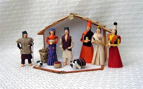 Pin On A Nativities By Material Style Technique