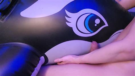 Cute Inflatable Whale Gets Soft Face Rubs ThisVid