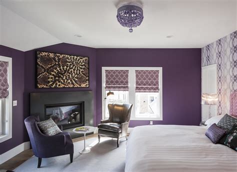Deep Purple Bedroom Bedroom Wall Colors Relaxing Master Bedroom