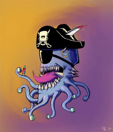 Art Seebeard The Beholder Pirate Commission R Dnd