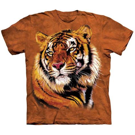 Tiger Illustration T Shirt Tigre Tiger T Shirt Bengal Tiger Cat Power Power Amp Adult Tee