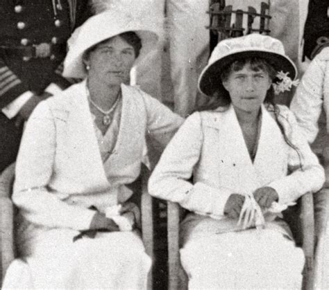 Grand Duchess Olga And Anastasia Nikolaevna Romanov Ca 1915 Grand Duchess Tatiana Nikolaevna