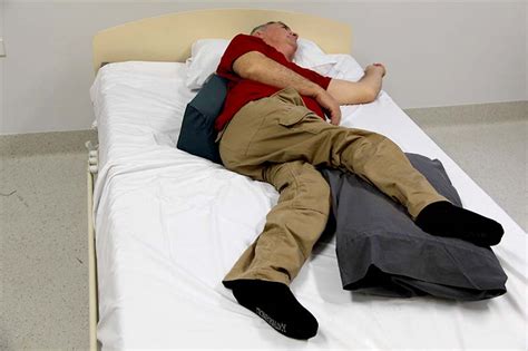 Bed Positioning To Remove Pressure From The Wound And Protect Other At