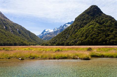 Humboldt Mountains From Routeburn Track Stock Photo Image Of Active
