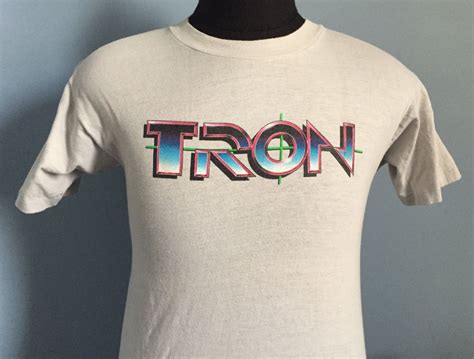 80s Vintage Tron 1982 Arcade Movie Disney T Shirt Medium Etsy