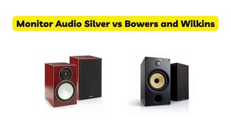 Monitor Audio Silver Vs Bowers And Wilkins All For Turntables