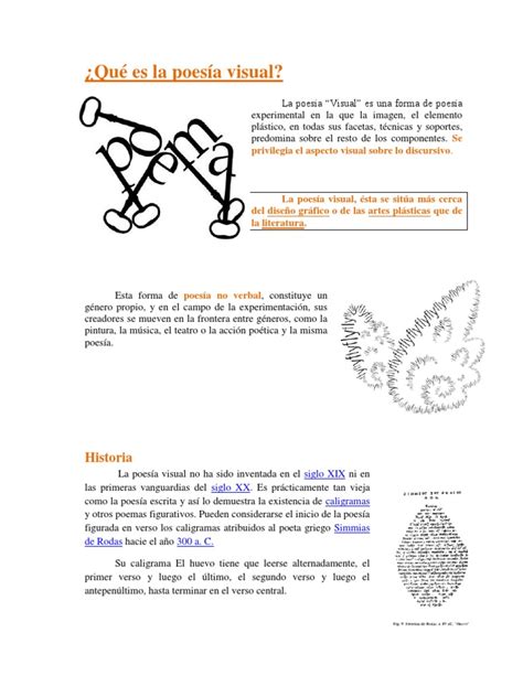 Poesía es hablar con el corazón en la mano, poesía es expresar los sentimientos al máximo, hacer que la corriente de sentimientos. Qué es la poesía visual | Estética | Poesía