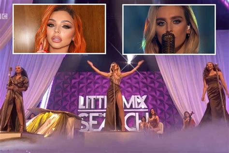 little mix fans break down in tears over emotional the search performance as jesy nelson misses