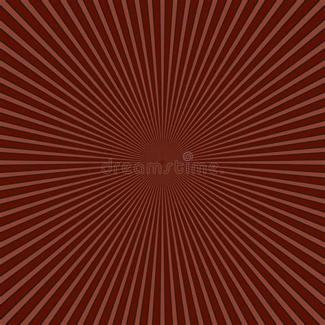 Brown Abstract Sun Ray Background Vector Graphic Design With Radial