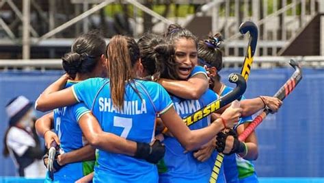 Indian Womens Hockey Team Registers A Historic Win Over Aussies To
