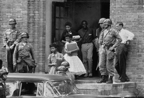 Little Rock Nine Photos Of A Civil Rights Triumph In Arkansas 1957