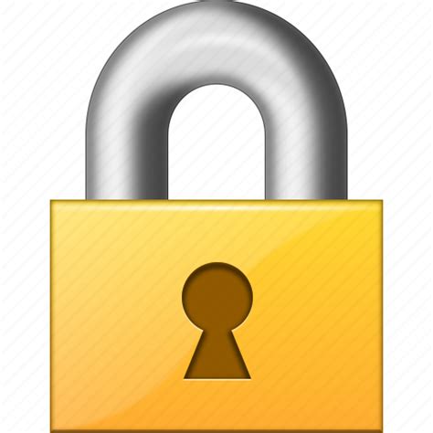 Locked Password Private Protection Safe Safety Lock Secure Icon
