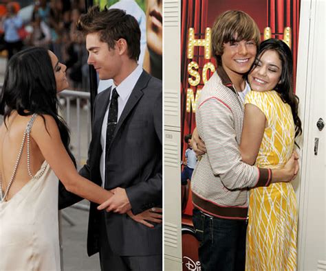 zac efron and vanessa hudgens their most romantic moments together