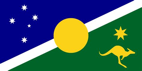 my attempt to design an alternate australian flag vexillology