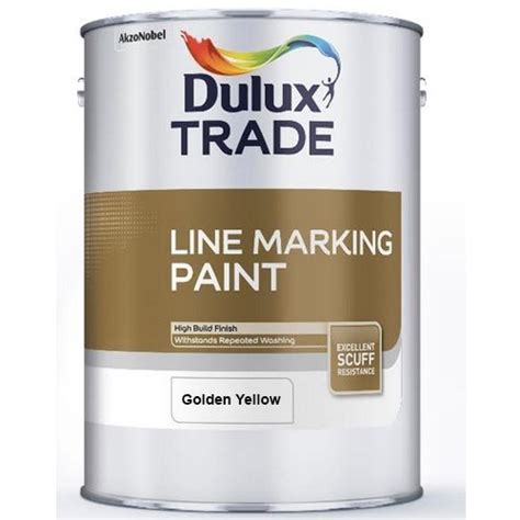Dulux Trade Golden Yellow Road Line Marking Paint At Rs 285litre