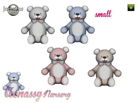 Teddy Toy By Jomsims The Sims Sims Cc Teddy Toys Teddy Bear 4 Kids