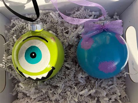 Explore artwork depicting imaginary creatures or monsters. Handpainted Monsters Inc Inspired Mike and Sully Ornaments ...