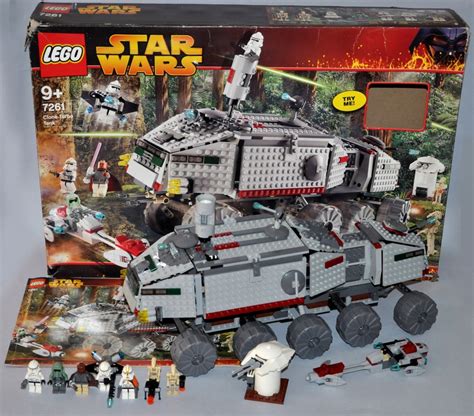 Lego Star Wars Clone Turbo Tank Set 7261 801 Pieces Sealed In Box